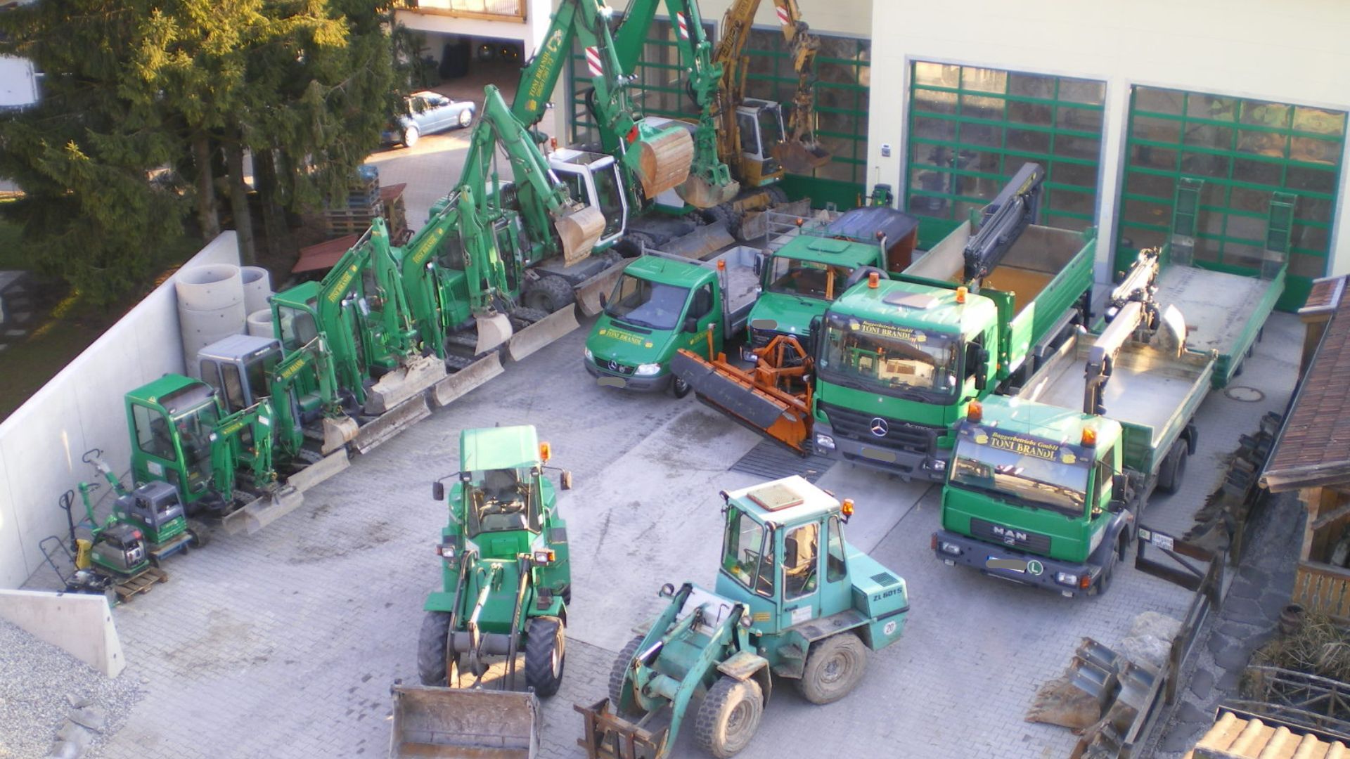 2008: Bild von Fuhrparkerweiterung 2008